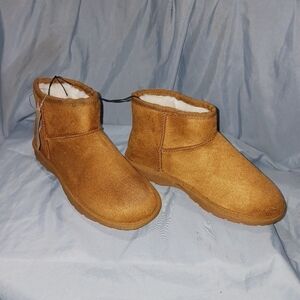 Girl's Thereabouts faux fur booties